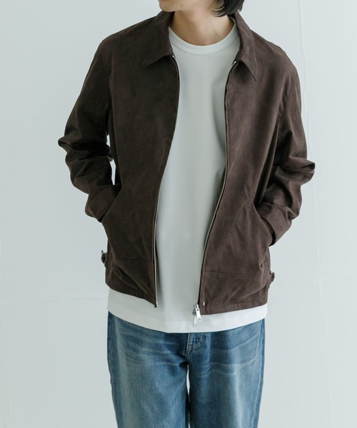 URBAN RESEARCH（アーバンリサーチ）の「VEGAN SUEDE SPORTS JACKET（その他アウター・メンズ・ブラック/ブラウン・MEDIUM/LARGE）」の7枚目の写真