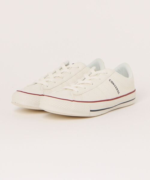 CONVERSE(コンバース)の「converse コンバース NEXTAR120 CV OX レディーススニーカー(ネクスター120CVOX) 38001760(スニーカー・レディース・グリーン系その他/トリコロール/ブラック・23.0cm/23.5cm/24.0cm/24.5cm/22.5cm/25.0cm)」の3枚目の写真