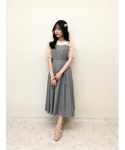 an another angelus(アンアナザーアンジェラス)の「シアーリボンパンプス/fint フィント(パンプス・レディース・シルバー/ブラック/ピンクベージュ・S/M/L)」の14枚目の写真