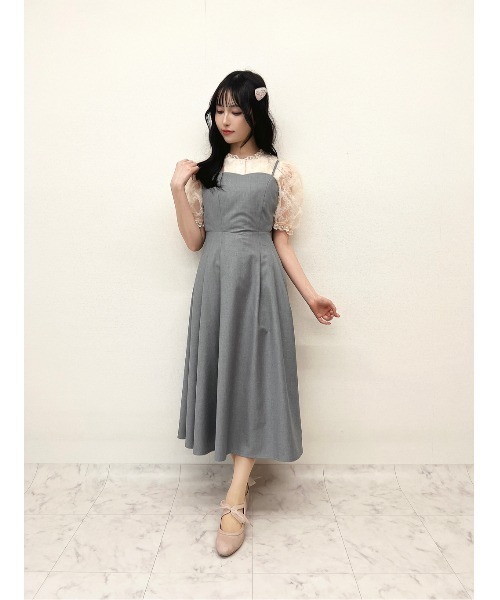 an another angelus(アンアナザーアンジェラス)の「シアーリボンパンプス/fint フィント(パンプス・レディース・シルバー/ブラック/ピンクベージュ・S/M/L)」の13枚目の写真