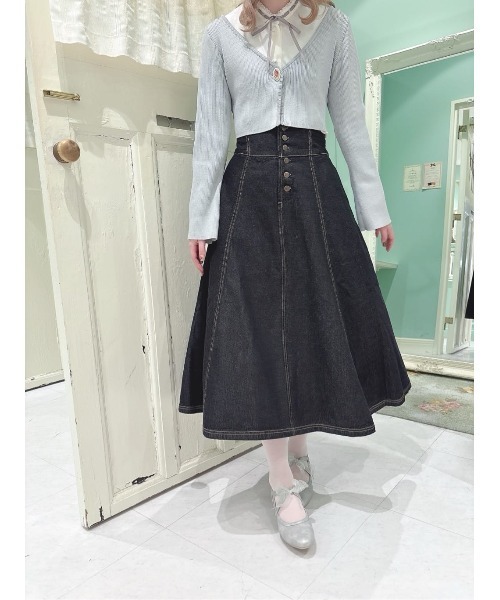 an another angelus(アンアナザーアンジェラス)の「シアーリボンパンプス/fint フィント(パンプス・レディース・シルバー/ブラック/ピンクベージュ・S/M/L)」の20枚目の写真