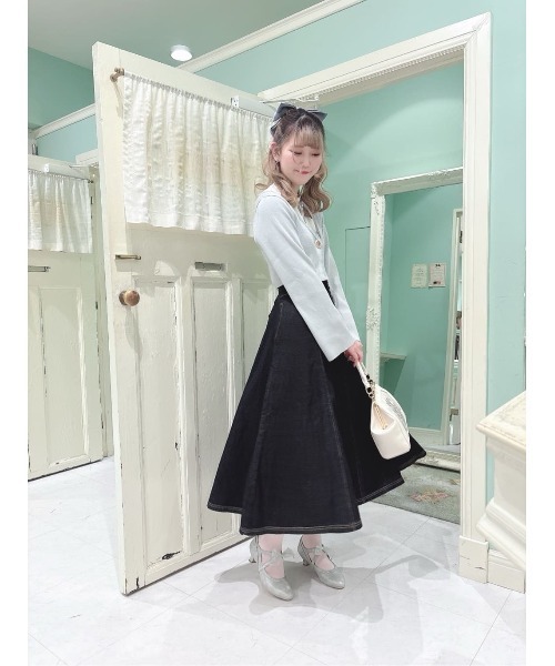 an another angelus(アンアナザーアンジェラス)の「シアーリボンパンプス/fint フィント(パンプス・レディース・シルバー/ブラック/ピンクベージュ・S/M/L)」の18枚目の写真