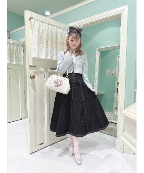 an another angelus(アンアナザーアンジェラス)の「シアーリボンパンプス/fint フィント(パンプス・レディース・シルバー/ブラック/ピンクベージュ・S/M/L)」の17枚目の写真