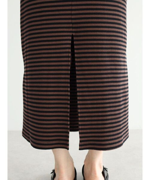 Sugar spoon（シュガースプーン）の「・SUGAR　SPOON　ボーダーアメスリワンピース（ワンピース・レディース・ブラック/カーキ/ブラウン・FREE）」の19枚目の写真