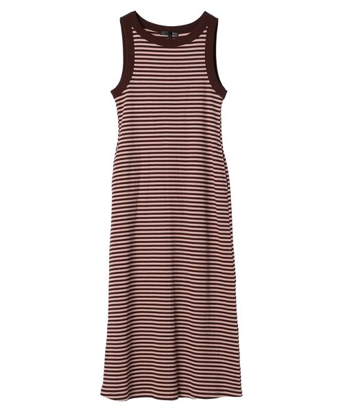 Sugar spoon（シュガースプーン）の「・SUGAR　SPOON　ボーダーアメスリワンピース（ワンピース・レディース・ブラック/カーキ/ブラウン・FREE）」の18枚目の写真