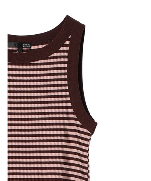 Sugar spoon（シュガースプーン）の「・SUGAR　SPOON　ボーダーアメスリワンピース（ワンピース・レディース・ブラック/カーキ/ブラウン・FREE）」の15枚目の写真