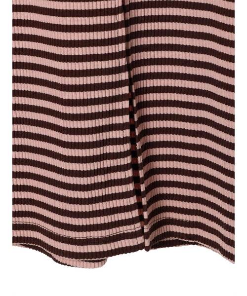 Sugar spoon（シュガースプーン）の「・SUGAR　SPOON　ボーダーアメスリワンピース（ワンピース・レディース・ブラック/カーキ/ブラウン・FREE）」の12枚目の写真