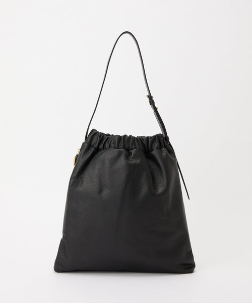 美品✨gemeil ✨ジェムイル✨レザートートバッグ✨巾着タイプ gemeil トートバッグ 巾着トートバッグ (PT-211) レディース
