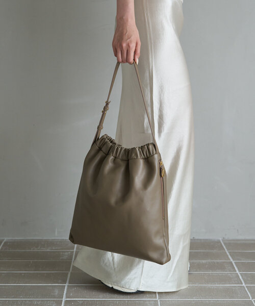 gemeil（ジェムイル）の「ワンハンドルトートバッグ（CE-1364）（トートバッグ・レディース・ブラック/ダークブラウン・FREE）」の9枚目の写真