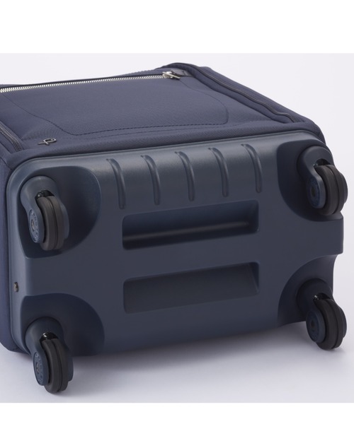 ProtecA(プロテカ)の「Proteca/プロテカ ソフトケース 日本製 マックスパスソフト4 23L 1~2泊 2.1kg 機内持込 キャスターストッパー付 サイレントキャスター ベアロンホイール No.12111(スーツケース/キャリーバッグ・メンズ・ネイビー/ブラック/オレンジ・FREE)」の9枚目の写真
