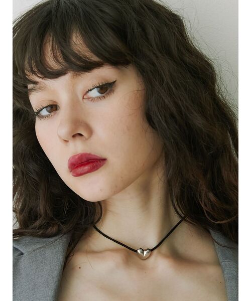 jouetie（ジュエティ）の「ハートモチーフネックレス（ネックレス・レディース・ゴールド/シルバー・FREE）」の2枚目の写真