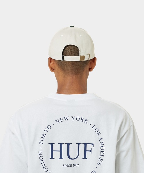 HUF（ハフ）の「MEGABLAST 2TONE 6PANEL（キャップ・メンズ・ダークグリーン/ブラック・O/S）」の14枚目の写真