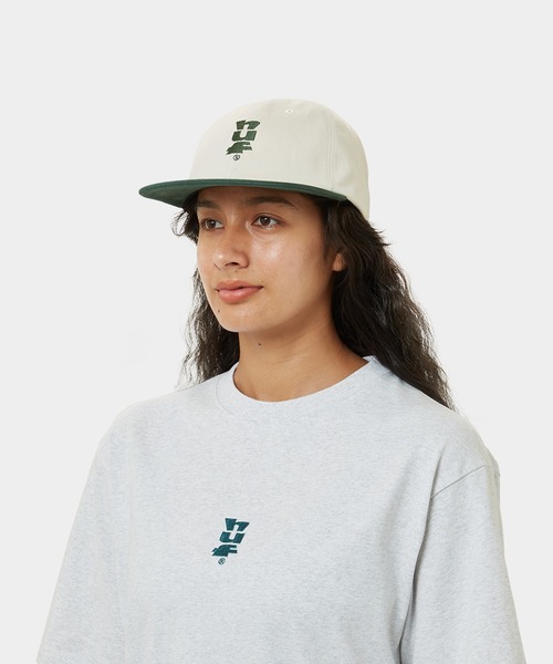 HUF（ハフ）の「MEGABLAST 2TONE 6PANEL（キャップ・メンズ・ダークグリーン/ブラック・O/S）」の15枚目の写真