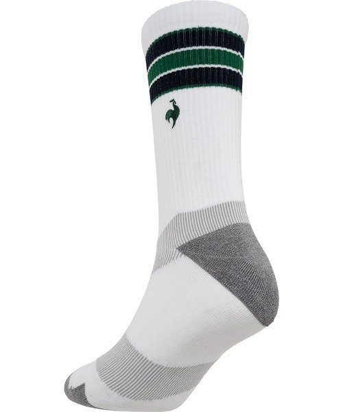 le coq sportif（ルコックスポルティフ）の「MoveSox(ライン／ミドル丈)（ソックス/靴下・メンズ・グリーン系/ネイビー系/ブラウン系その他・25-27/22-24）」の5枚目の写真
