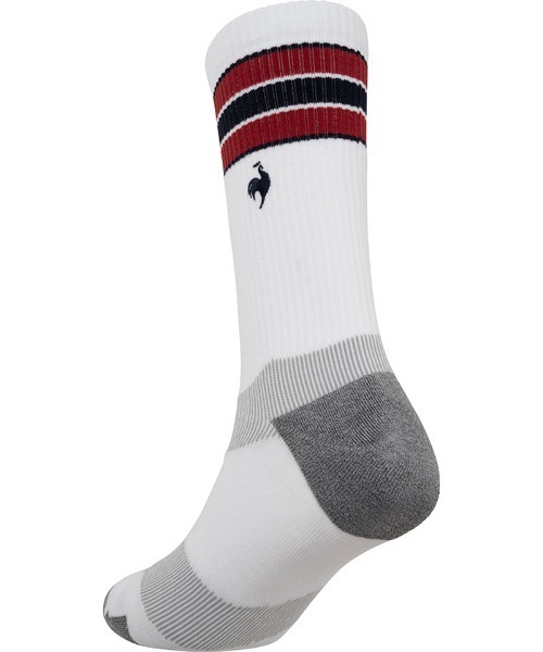 le coq sportif（ルコックスポルティフ）の「MoveSox(ライン／ミドル丈)（ソックス/靴下・メンズ・グリーン系/ネイビー系/ブラウン系その他・25-27/22-24）」の6枚目の写真