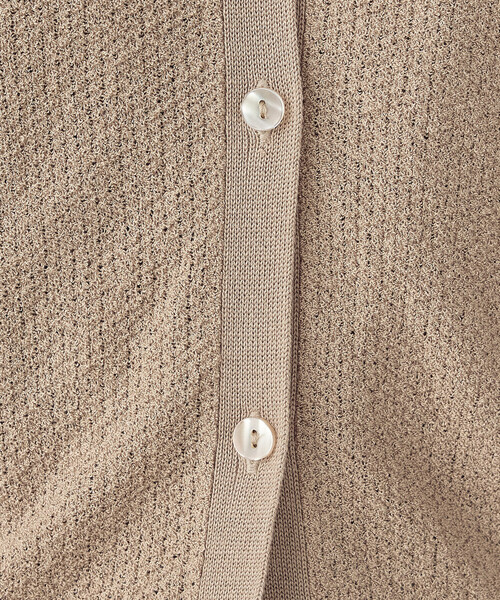 COMME CA ISM(コムサイズム)の「ブークレカーディガン(カーディガン/ボレロ・レディース・ブラック/ベージュ・LARGE/MEDIUM)」の13枚目の写真