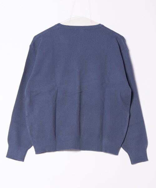 Honeys(ハニーズ)の「ヒアルロン酸Vカーデ(カーディガン/ボレロ・レディース・アイボリー/ブラック/ブルー/杢グレー/モカ・M/L/LL)」の12枚目の写真