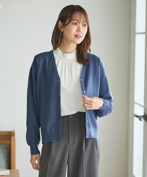 ヒアルロン酸Vカーデ（カーディガン/ボレロ）｜Honeys（ハニーズ）の