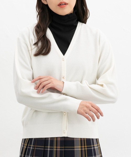 ヒアルロン酸Vカーデ（カーディガン/ボレロ）｜Honeys（ハニーズ）の