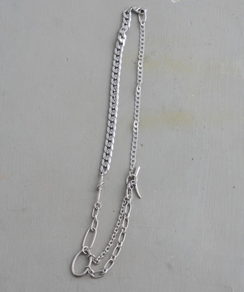 CIAOPANIC TYPY（チャオパニックティピー）の「lil2WAYMIXチェーンネックレス（ネックレス・レディース・シルバー/ゴールド・ONE SIZE）」の10枚目の写真