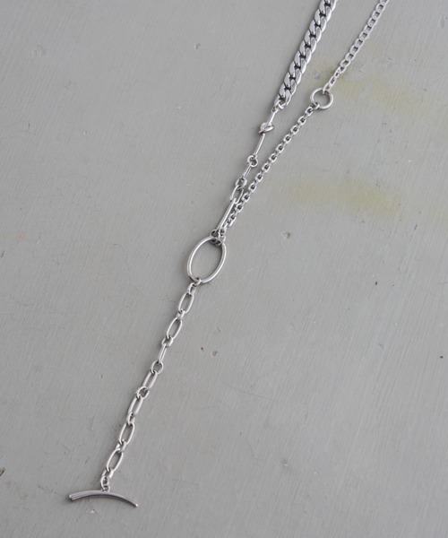 CIAOPANIC TYPY（チャオパニックティピー）の「lil2WAYMIXチェーンネックレス（ネックレス・レディース・シルバー/ゴールド・ONE SIZE）」の11枚目の写真