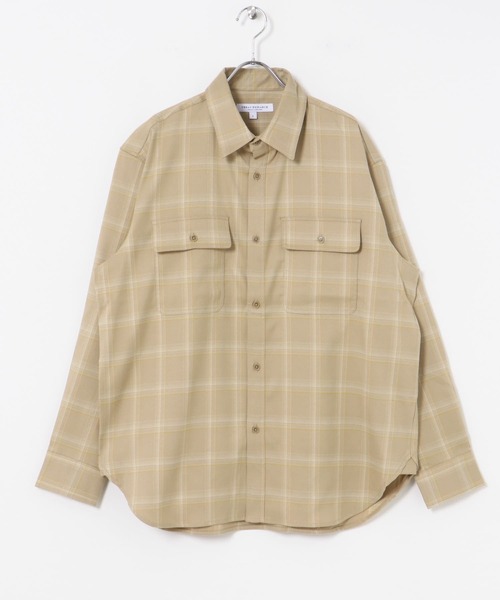 URBAN RESEARCH(アーバンリサーチ)の「『UR TECH』CHECK SHIRTS(シャツ/ブラウス・メンズ・ネイビー/ベージュ・LARGE/MEDIUM)」の14枚目の写真