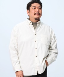 コーデュロイ ボタンダウン 長袖シャツ