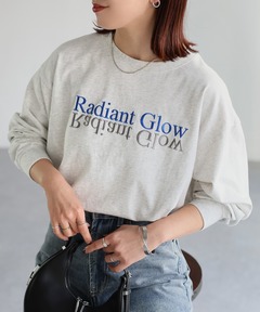 セール】T-SHIRT RETRO ZOZO限定 2025 /ロゴプリント リンガーT