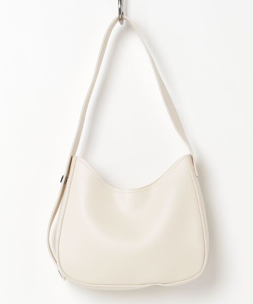 Per sist ence(パーシエンス)の「ワンハンドルハーフムーンショルダーバッグ(ショルダーバッグ・レディース・ホワイト/ブラウン/ダークブラウン/ブラック・FREE)」の19枚目の写真