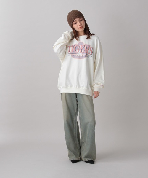 FOREVER 21（フォーエバー トゥエンティーワン）の「【2024FW】ダメージニットビーニー（ニットキャップ/ビーニー・レディース・ブラウン/ブラック・FREE）」の3枚目の写真