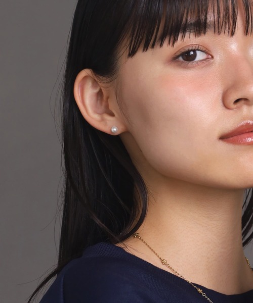 LHME(エルエイチエムイー)の「【WEB限定】“MELLOW”1粒パールピアス/5mm/サージカルステンレス(金属アレルギー対応)【LHME / エルエイチエムイー】(ピアス(両耳用)・レディース・ゴールド・ONE SIZE)」の14枚目の写真