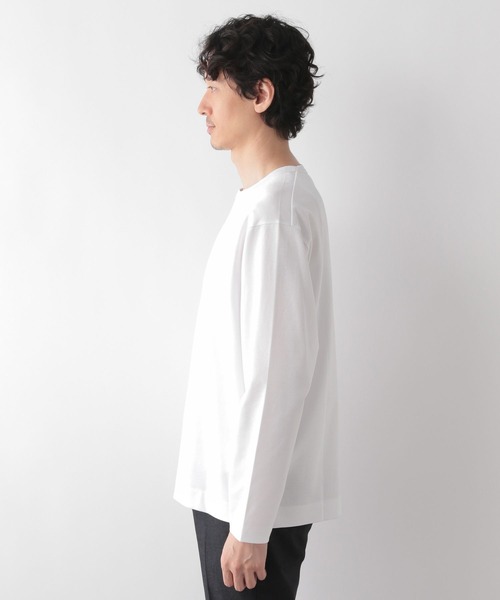 GLOBAL WORK(グローバルワーク)の「リッチクリーンTEE/長袖/116236(Tシャツ/カットソー・メンズ・ライトグレー/ホワイト・SMALL/MEDIUM/LARGE/X-LARGE)」の13枚目の写真