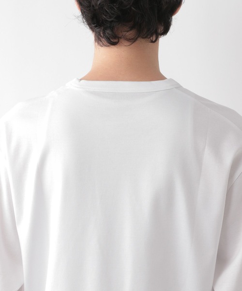 GLOBAL WORK(グローバルワーク)の「リッチクリーンTEE/長袖/116236(Tシャツ/カットソー・メンズ・ライトグレー/ホワイト・SMALL/MEDIUM/LARGE/X-LARGE)」の15枚目の写真