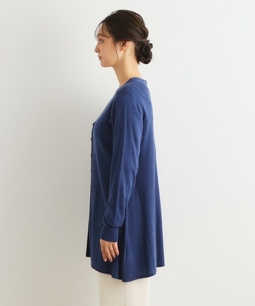 LAURA ASHLEY（ローラアシュレイ）の「【ウール混】バックリボン ロングカーデ（カーディガン/ボレロ・レディース・ベージュ/ライトグレー系9/ブラウン系・40/38）」の14枚目の写真