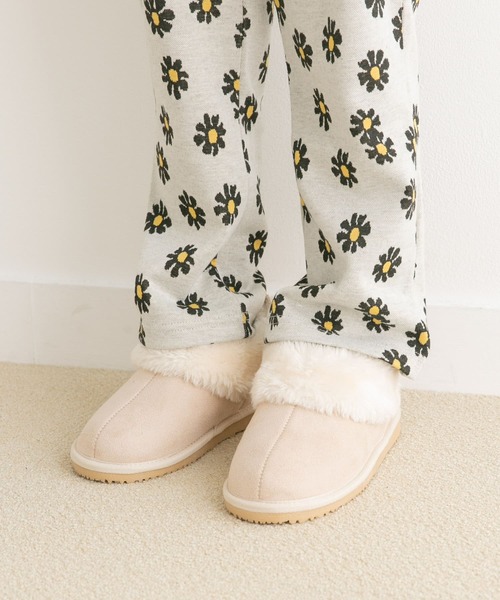 URBAN RESEARCH DOORS（アーバンリサーチドアーズ）の「ショートムートンブーツ(KIDS)（スニーカー・キッズ・ブラウン/ベージュ・18/19/20/21）」の4枚目の写真