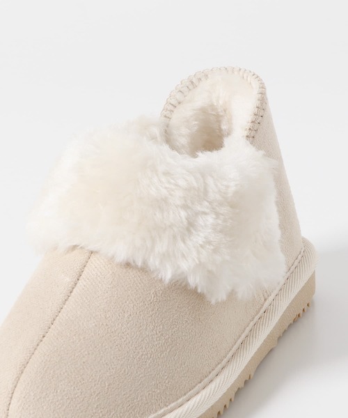 URBAN RESEARCH DOORS（アーバンリサーチドアーズ）の「ショートムートンブーツ(KIDS)（スニーカー・キッズ・ブラウン/ベージュ・18/19/20/21）」の11枚目の写真