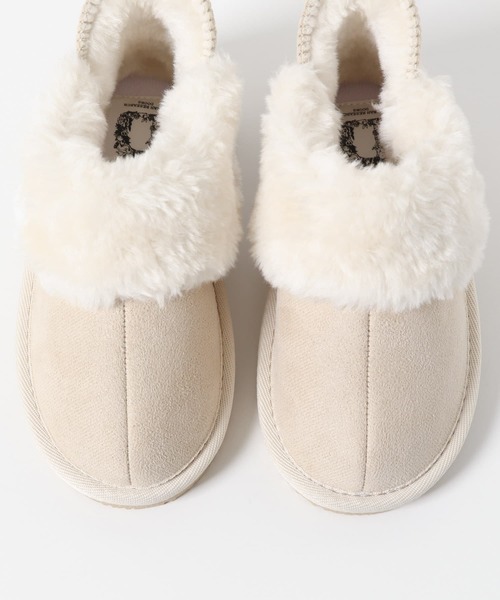 URBAN RESEARCH DOORS（アーバンリサーチドアーズ）の「ショートムートンブーツ(KIDS)（スニーカー・キッズ・ブラウン/ベージュ・18/19/20/21）」の12枚目の写真