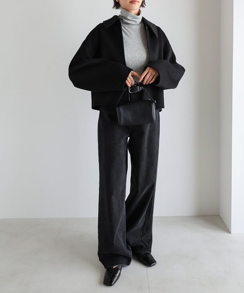 セール】リバージップショートコート（その他アウター）｜evernavy