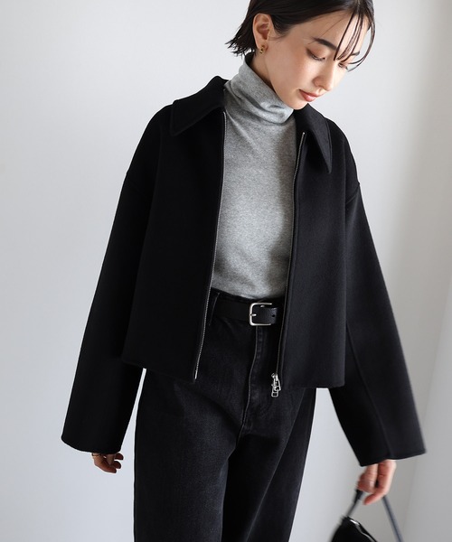 セール】リバージップショートコート（その他アウター）｜evernavy