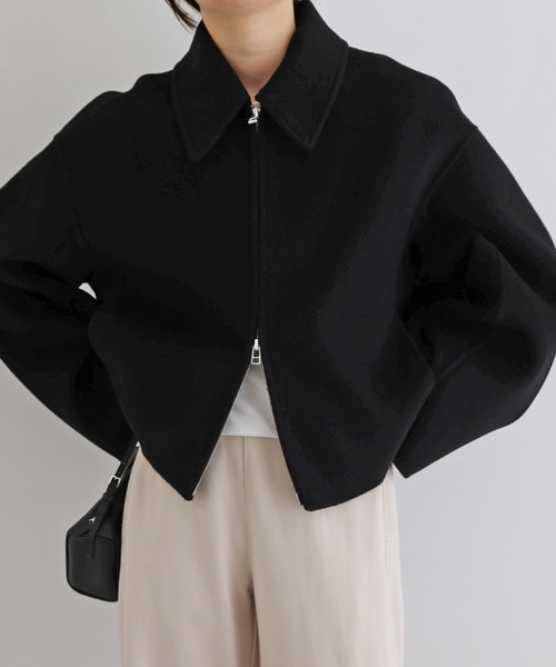 セール】リバージップショートコート（その他アウター）｜evernavy