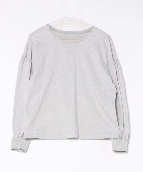 洗える ギャザースリーブカットソー【CoC by CARA O CRUZ】（Tシャツ/カットソー）｜CARA O CRUZ（キャラ・オ・クルス）