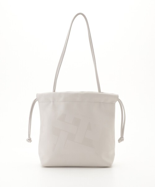 &Bridge(アンドブリッジ)の「Laquoh(ラ・クーオ) 巾着型トートバッグ(トートバッグ・レディース・ナチュラル/ダークグレー・99)」の3枚目の写真