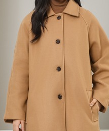 Lace Ladies（レースレディース）の「シングル ブレスト ステンカラー ミドル コート（ステンカラーコート）」