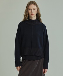 【完売間近】エアウールショートニット