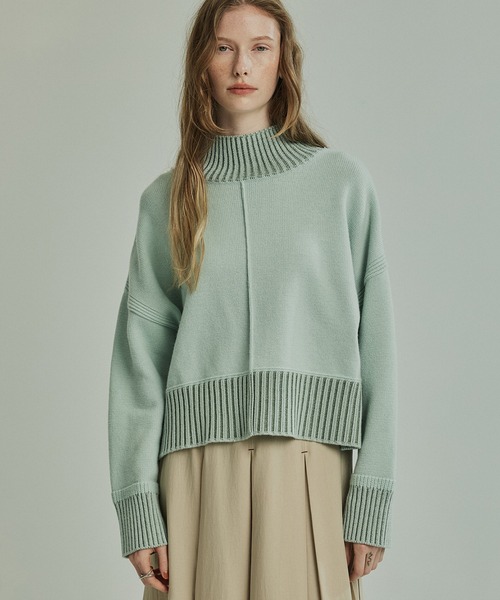 エアウールショートニット（ニット/セーター）｜PUBLIC TOKYO