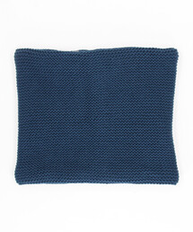 COMME　CA COMMUNE | 畦編みニット＆フェイクファー リバーシブル スヌード(ストール/ショール)