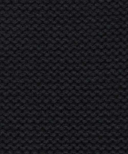 COMME CA COMMUNE(コムサコミューン)の「畦編みニット&フェイクファー リバーシブル スヌード(ストール/ショール・メンズ・ブラック/ブルー/ライトグレー・FREE)」の6枚目の写真