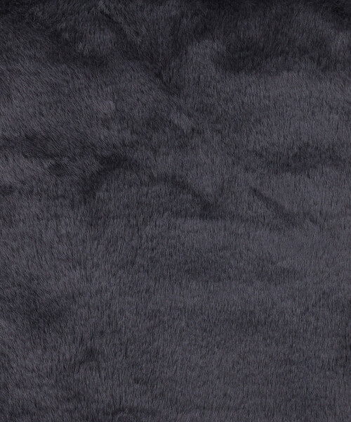 COMME CA COMMUNE(コムサコミューン)の「畦編みニット&フェイクファー リバーシブル スヌード(ストール/ショール・メンズ・ブラック/ブルー/ライトグレー・FREE)」の9枚目の写真