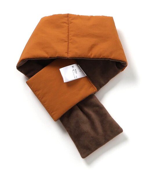 BREEZE（ブリーズ）の「キルトマフラー（マフラー・キッズ・ブラック/アイボリー/キャメル・MEDIUM/SMALL）」の9枚目の写真