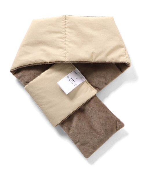 BREEZE（ブリーズ）の「キルトマフラー（マフラー・キッズ・ブラック/アイボリー/キャメル・MEDIUM/SMALL）」の10枚目の写真